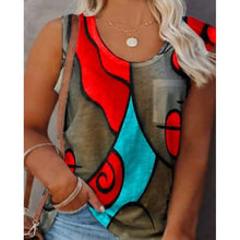 Load image into Gallery viewer, Women's Sleeveless Crew Neck Casual Top Vest
