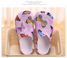 将图片加载到图库查看器，Womens Slip-On Quick Dry Water Clogs Shoes Beach Sandals Lightweight Breathable Bathroom Garden Clogs Shoes Summer Breathable Mesh Sandals Beach Footwear Anti-Slip Slippers Quick Drying Sandals
