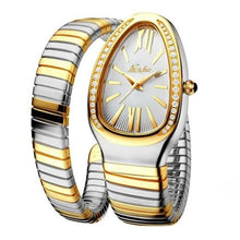 Load image into Gallery viewer, Women's Snake Shape Luxury Wrist Watch
