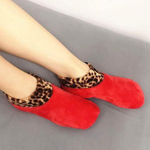 将图片加载到图库查看器，Women's Soft Bottom Plush Floor Slippers Socks
