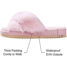 Load image into Gallery viewer, Women's Soft Plush Lightweight House Slippers
