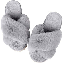 Load image into Gallery viewer, Women's Soft Plush Lightweight House Slippers
