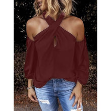 将图片加载到图库查看器，Women's Solid Color Halter Top
