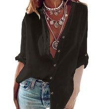将图片加载到图库查看器，Women's Solid Colored Long Sleeve Basic Top
