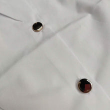 将图片加载到图库查看器，Women's Solid Colored Long Sleeve Button Standing Collar Basic Tops
