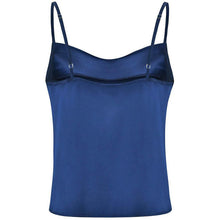 Load image into Gallery viewer, Women's Spaghetti Strap V-Neck Satin Suspender
