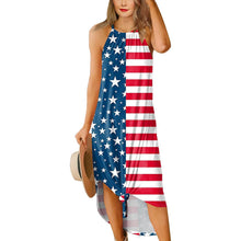 Load image into Gallery viewer, Women's Summer Slit Open Back Dress
