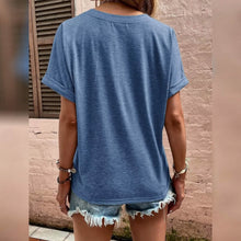 Load image into Gallery viewer, Women's T shirt V Neck
