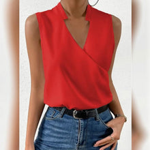 Load image into Gallery viewer, Women's Tank Top Plain Sleeveless V Neck
