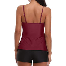 Load image into Gallery viewer, Women's Tankini Two Piece Tummy Control Bathing Suit
