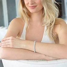 Load image into Gallery viewer, Women's Tennis Crystal Bracelet
