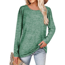 Load image into Gallery viewer, Womens Tops V Neck Summer Petal Sleeve Casual Tshirts
