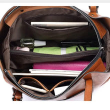 Load image into Gallery viewer, Women's Tote Shoulder Bag PU Leather
