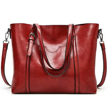 Load image into Gallery viewer, Women's Tote Shoulder Bag PU Leather
