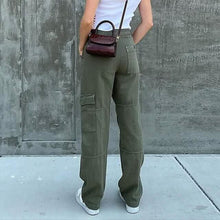 Load image into Gallery viewer, Women's Trouser Cargo Pants
