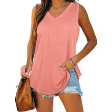 Load image into Gallery viewer, Women's V Neck Tank Top
