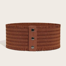 Load image into Gallery viewer, Women's Wide Belt Stretchy Dress Belts
