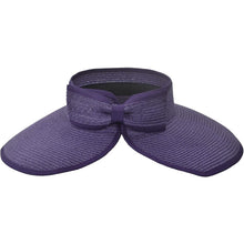 Load image into Gallery viewer, Women's Wide Brim Roll-up Straw Sun Hat Sun Visor
