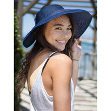 Load image into Gallery viewer, Women's Wide Brim Roll-up Straw Sun Hat Sun Visor
