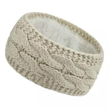 将图片加载到图库查看器，Women's Winter Cable Knit Headband
