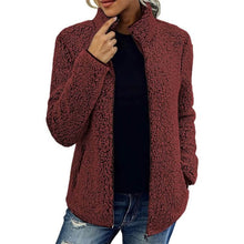 Load image into Gallery viewer, Women's Zip Up Jacket Long Sleeve
