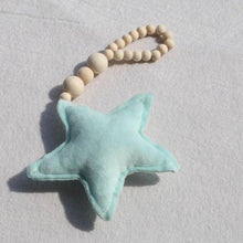 Load image into Gallery viewer, Wooden Beads Moon Star Heart Ornaments Dream Catcher Kids Room Decoration Wall Hanging Girls Baby Tents Handmade Wall Hanging Decor Home Gifts for Girls Gifts for Women
