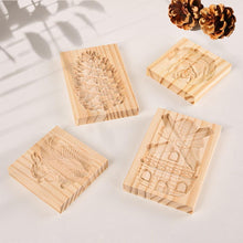 将图片加载到图库查看器，Wooden Cookie Mold Cutter Wooden Gingerbread Cookie Moulds Press 3D Cake Embossing Baking Mold Rose Flower Cutter Bakery Gadgets Cookies, Wooden Cookie Cutter, Funny Wooden Cookie Molds For Baking, Gingerbread Mold, Pine Cone Mold, Cake Mold
