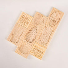 将图片加载到图库查看器，Wooden Cookie Mold Cutter Wooden Gingerbread Cookie Moulds Press 3D Cake Embossing Baking Mold Rose Flower Cutter Bakery Gadgets Cookies, Wooden Cookie Cutter, Funny Wooden Cookie Molds For Baking, Gingerbread Mold, Pine Cone Mold, Cake Mold
