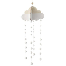 将图片加载到图库查看器，Wooden Hot Air Balloon Wind Chime Hanging Toys Baby Bed Bell Kids Room Decoration Wall Hanging Ornaments Nursery Decor Photo Props  For Kids Wind Chimes Decorations
