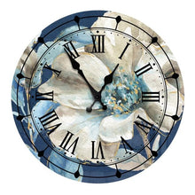 将图片加载到图库查看器，Wooden Wall Clock 10 Inch Silent Non Ticking Quartz Wall Clock 10 Inch Silent Non-Ticking Wooden Wall Clocks Battery Operated Country Retro Rustic Style Decorative for Living Room Kitchen  Retro Fashion Wood Wall Clock Decorative for Living Room Kitchen
