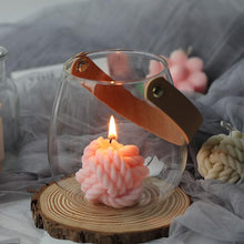 将图片加载到图库查看器，Woolen Candle Silicone Molds Candle Silicone Molds 3D Candle Molds Woolen Ball Mold And Knot Mold Ball Of Yarn Design Mold For Candle Making And Making Soap Wax Mold Woolen Ball Design Handmade Candle Scented Candle Wax Mold Home Decor
