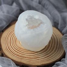 将图片加载到图库查看器，Woolen Candle Silicone Molds Candle Silicone Molds 3D Candle Molds Woolen Ball Mold And Knot Mold Ball Of Yarn Design Mold For Candle Making And Making Soap Wax Mold Woolen Ball Design Handmade Candle Scented Candle Wax Mold Home Decor
