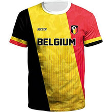 Load image into Gallery viewer, World Cup 2022 Soccer Jersey Women &amp; Mens Football T-Shirts Belgium
