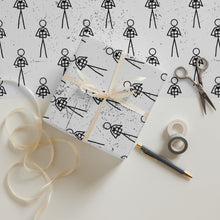 将图片加载到图库查看器，Wrapping paper sheets
