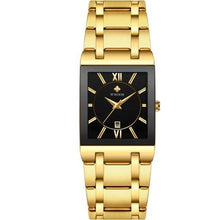 Load image into Gallery viewer, WWOOR Luxus Men Fashion Square Date Watch
