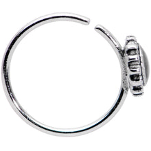 Load image into Gallery viewer, 20G 3/8 Purple Gem Seamless Circular Ring
