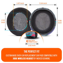 将图片加载到图库查看器，Xbox Wireless Gaming Headset Earpads - WC FreeZe Cooling Gel
