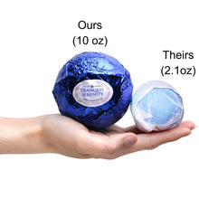 Load image into Gallery viewer, Tranquil Serenity Bath Bomb with Jewelry Ring Inside
