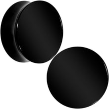将图片加载到图库查看器，Black UV Acrylic Saddle Plug Set 5mm to 25mm
