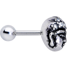将图片加载到图库查看器，Clear Gem Expanding Buddha Brain Cartilage Tragus Stud

