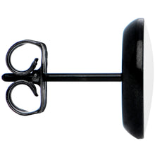Load image into Gallery viewer, Witches Brew Poison Potion Halloween Black Stud Earrings
