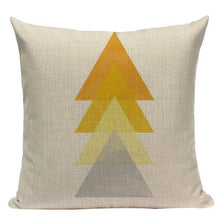 Load image into Gallery viewer, Yellow Pillow Covers Nordic Geometric Cushion Pillow Covers White Pillowcase Geometric Cushion Case Decoration Home Room Pillow Case
