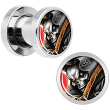 Load image into Gallery viewer, Wake the Dead Grim Reaper Halloween Plug Set  5mm to 16mm
