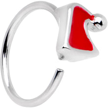 将图片加载到图库查看器，20G 5/16 Red Santa Hat Seamless Circular Ring
