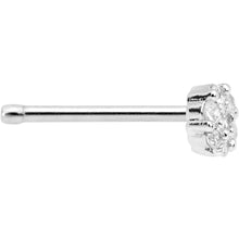将图片加载到图库查看器，20G 1/4 Clear CZ Gem Cute Cluster Nose Bone
