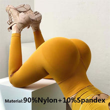 将图片加载到图库查看器，Yoga High Waist Push Up Seamless Sport Leggings Women Workout Pants Super Stretchy Gym Workout Tight Sport Leggings Lightweight Running Pants
