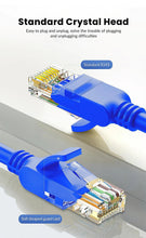 Load image into Gallery viewer, 1m Ethernet Cable Cat5 Lan Cable UTP RJ45 Network Patch LAN Cable Internet Modem Laptop Router Copper Wire For Laptop TV
