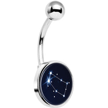 将图片加载到图库查看器，Zodiac Constellation Gemini Belly Ring
