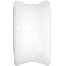 Load image into Gallery viewer, 5/8 White Acrylic Saddle Plug Set of 2

