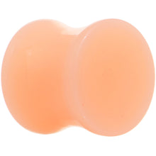 将图片加载到图库查看器，1/2  Light Peach Solid UV Acrylic Flesh Tone Saddle Plug Set
